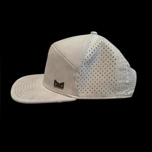 Light Grey Melin Perforated Performance Hat - Well-Loved, Needs Cleaning!